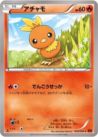 アチャモ（1ED）