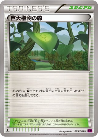 巨大植物の森（1ED）