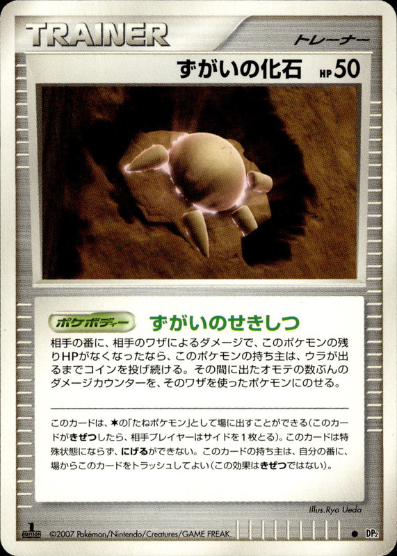 ずがいの化石 (1ED)