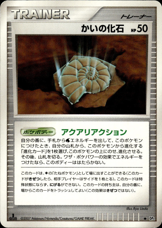 かいの化石 (1ED)