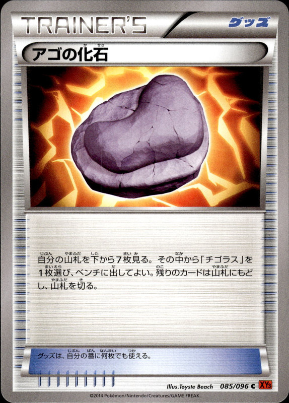 アゴの化石（アンリミ）