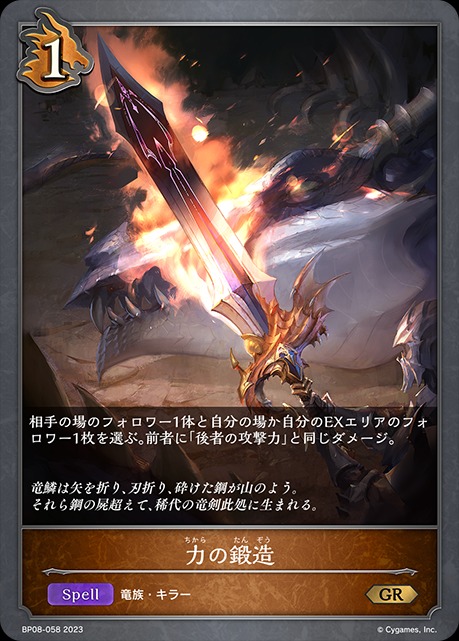 力の鍛造