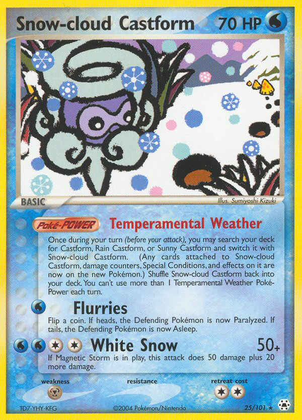雪雲のポワルン
