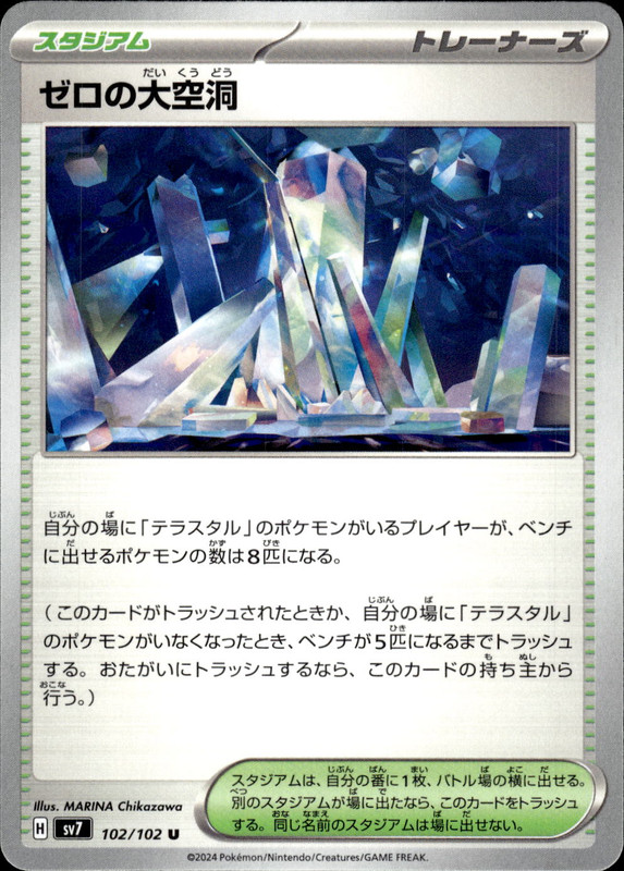 ゼロの大空洞