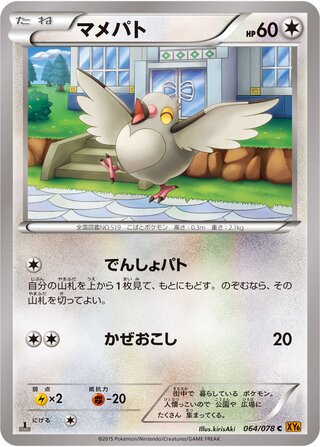 マメパト（1ED）